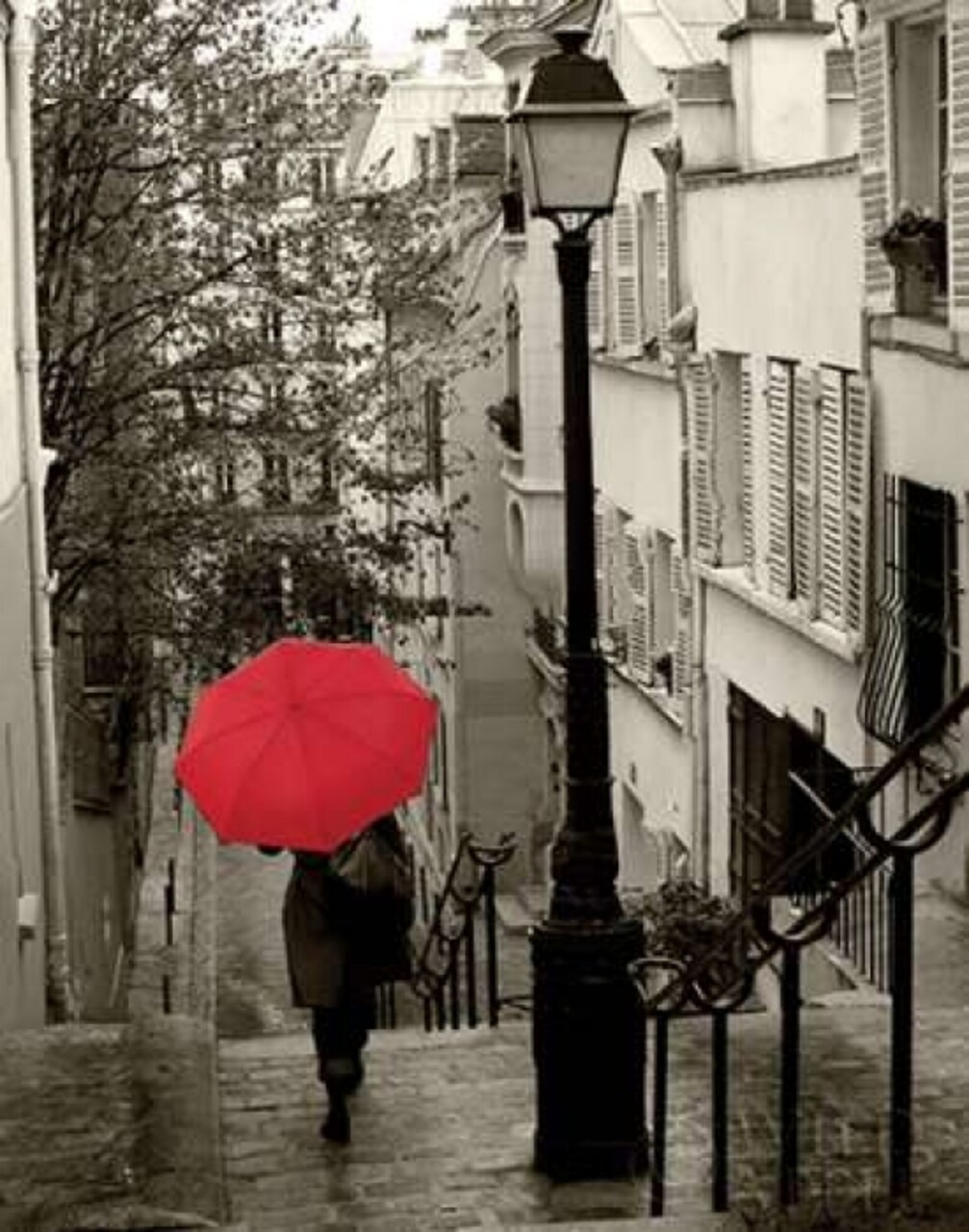 Paris Stroll II Poster Print by Sue Schlabach - Item # VARPDX15002